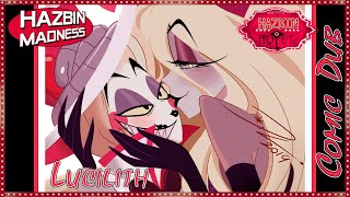 Hazbin Hotel The Story of Lucifer and Lilith Comic Dubs [upl. by Refinne350]