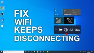 Fix WiFi Keeps Disconnecting On Windows 10 [upl. by Carbrey]