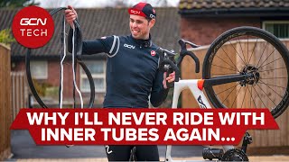 Tubeless Convert  Why Alex Will Never Use Inner Tubes On His Road Bike Again [upl. by Ecinrahs321]