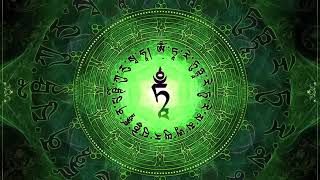 Green Tara Mantra  Om Tare Tuttare Ture Soha  綠度母 多羅菩薩 心咒 [upl. by Eselehs]