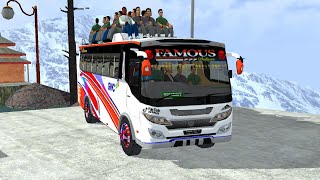 FAMOUS DELUXE ARANIKO BUSSID MOD February 9 2025 [upl. by Ahcim]