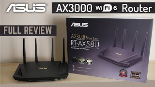 AFFORDABLE 🔥 FAST WiFi 6 Router  ASUS AX3000RTAX58U [upl. by Evets]