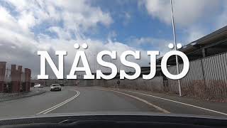 Nässjö Sweden Dashcam driving [upl. by Ydorb944]