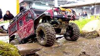 AWESOME RC SCALER amp CRAWLER I RC CRAWLER TRUCK TEAM KTM I EXTREM MUDDY CONDITIONS I INTERMODELLBAU [upl. by Ahtaga105]