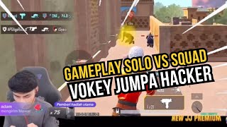 VOKEY JUMPA HACKER  GAMEPLAY SOLO VS SQUAD [upl. by Reisch]