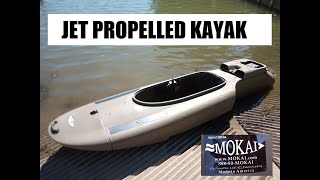 New Jet Propelled Kayak IN ACTION Mokai  Power Boat  Arrowhead Hunting  Fishing  Treasure Hunt [upl. by Nita]