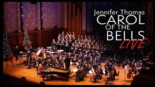 CAROL OF THE BELLS Live Epic Orchestra Piano Version  Performed by Composer Jennifer Thomas [upl. by Vinay797]