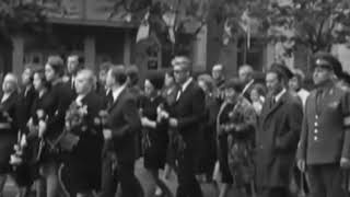 Soviet Anthem  State Funeral of Arvids Pelshe 1983 Short [upl. by Enavi700]