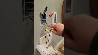 How to install Honeywell thermostat RLV4305 [upl. by Reste]