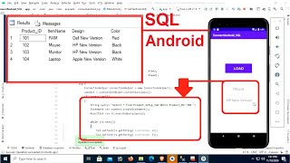 Android Tutorial  How to Connect Android Studio with SQL Server Database  swift learn [upl. by Nylssej777]