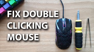 How to fix a Double Clicking Mouse [upl. by Yecnay]