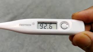 How to use Thermometer HANDY TMP 01 [upl. by Assiren]