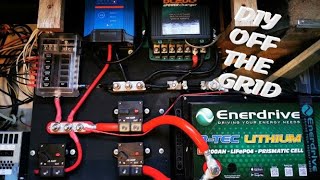 DIY 12v off the grid conversion in a caravan [upl. by Lolanthe226]