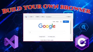 Make you own browser in 6 minutes using visual studio [upl. by Asial]