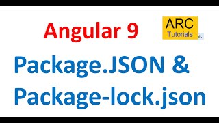 Angular 9 Tutorial For Beginners 6  Packagejson and Packagelockjson [upl. by Stodder]