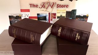 1611 King James Bible  Deluxe and Super Deluxe Facsimile Editions [upl. by Emoraj195]