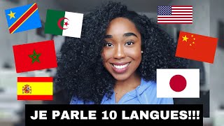 JE PARLE 10 LANGUES AVEC VOUS avec soustitres  FRENCH GIRL SPEAKS 10 LANGUAGES with subtitles [upl. by Bramwell]