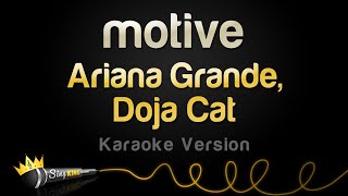 Ariana Grande Doja Cat  motive Karaoke Version [upl. by Sammy]