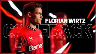 Comeback von Florian Wirtz  272 Tage nach seinem Kreuzbandriss [upl. by Aehtrod244]