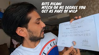 WILP Work Integrated Learning Program Bits Pilani MTech Degree  With English Subtitles [upl. by Daffy439]