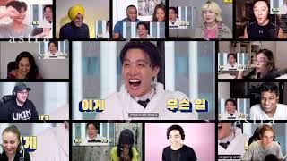 BTS RUN BTS  EPISODE 131  Reaction Mashup [upl. by Ruckman]