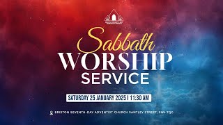 Brixton SDA Online Worship Service  25 January 2025 [upl. by Assiluj]