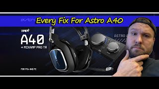 Astro A40 TR Mixamp Fix [upl. by Azeel]