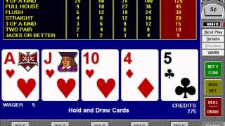 How to Play and Win at Jacks or Better Video Poker Tutorial  Part 1 [upl. by Burny322]