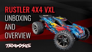 Rustler 4X4 VXL  Unboxing and Overview [upl. by Adlin]