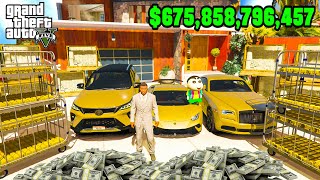 SHINCHAN amp FRANKLIN BECOME RICHEST PERSON IN GTA5 ll MASH [upl. by Eninnej217]