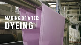 How Fabric is Dyed in a Massive and EcoFriendly Way [upl. by Toomin]