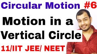 11 chap 4  Circular Motion 06  Motion in a Vertical Circle IIT JEE  NEET  Critical Velocity [upl. by Asenev235]