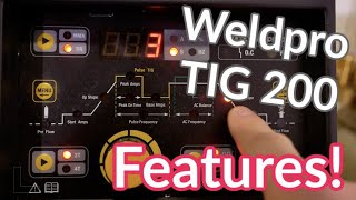 Weldpro TIG200 ACDC Features  Get started WELDING [upl. by Orsino]