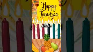 What Is Kwanzaa How is it Celebrated kwanzaa kwanzaa365 africanculture nguzosabachallenge [upl. by Llerred]