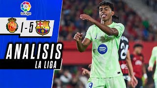 BARCELONA vs MALLORCA 51  LA LIGA 202425  Análisis del Partido [upl. by Llamaj]