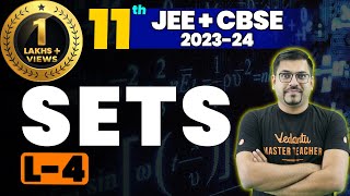 Sets  Concepts L4  Sets Class 11 Maths Chapter 1  CBSE JEE 2024  Harsh Sir  Vedantu Math [upl. by Nylirek]