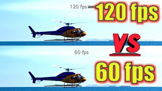 60 fps vs 120 fps Video Comparison  LG High Frame Rate [upl. by Gnep786]