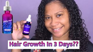 Hollywood Hair Bar Growth Serum HONEST InDepth Review  30 day challenge￼ [upl. by Noby]