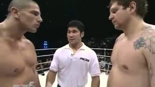 Crazy fight MMA James Thompson vs Alexander Emelianenko [upl. by Oijimer895]