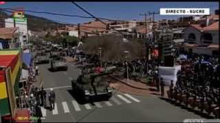 PARADA MILITAR BOLIVIA 2015 HD [upl. by Cletis748]