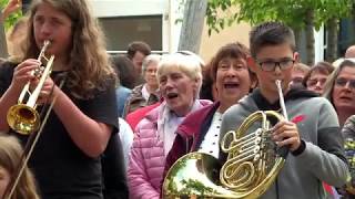 Flashmob in Hemer  quotOde an die Freudequot [upl. by Aitak]