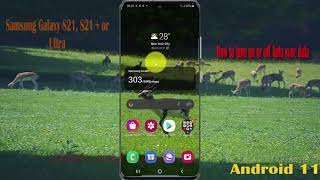 How to turn on or off Auto sync data in Samsung Galaxy S21 S21Plus or S21 Ultra [upl. by Viva955]