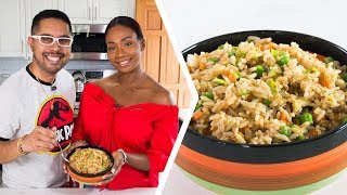 How To Make Trini Egg Fried Rice  Foodie Nation [upl. by Reiser]