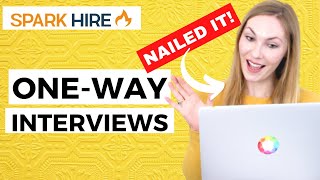 5 Ways to STAND OUT in a One Way Interview  Spark Hire Interview [upl. by Aicerg]