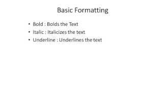 How to Bold Underline or Italicize HTML Text [upl. by Balcke251]