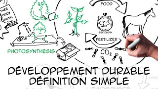 Développement durable définition simple amp scientifique [upl. by Hose217]