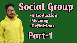 what is social group its meaning and definitions socialgroup sociologyforlaw ballb llb [upl. by Lyckman]