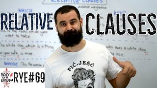 RELATIVE CLAUSE definingnondefining  ROCK YOUR ENGLISH 69 [upl. by Ettelrats]