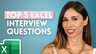 5 Excel INTERVIEW Questions You NEED to Get RIGHT [upl. by Toomay691]