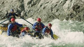 Whitewater Rafting on the Upper Quesnel River BC [upl. by Drawets212]